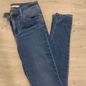Levi's Blue Skinny Jeans Classic Denim Style